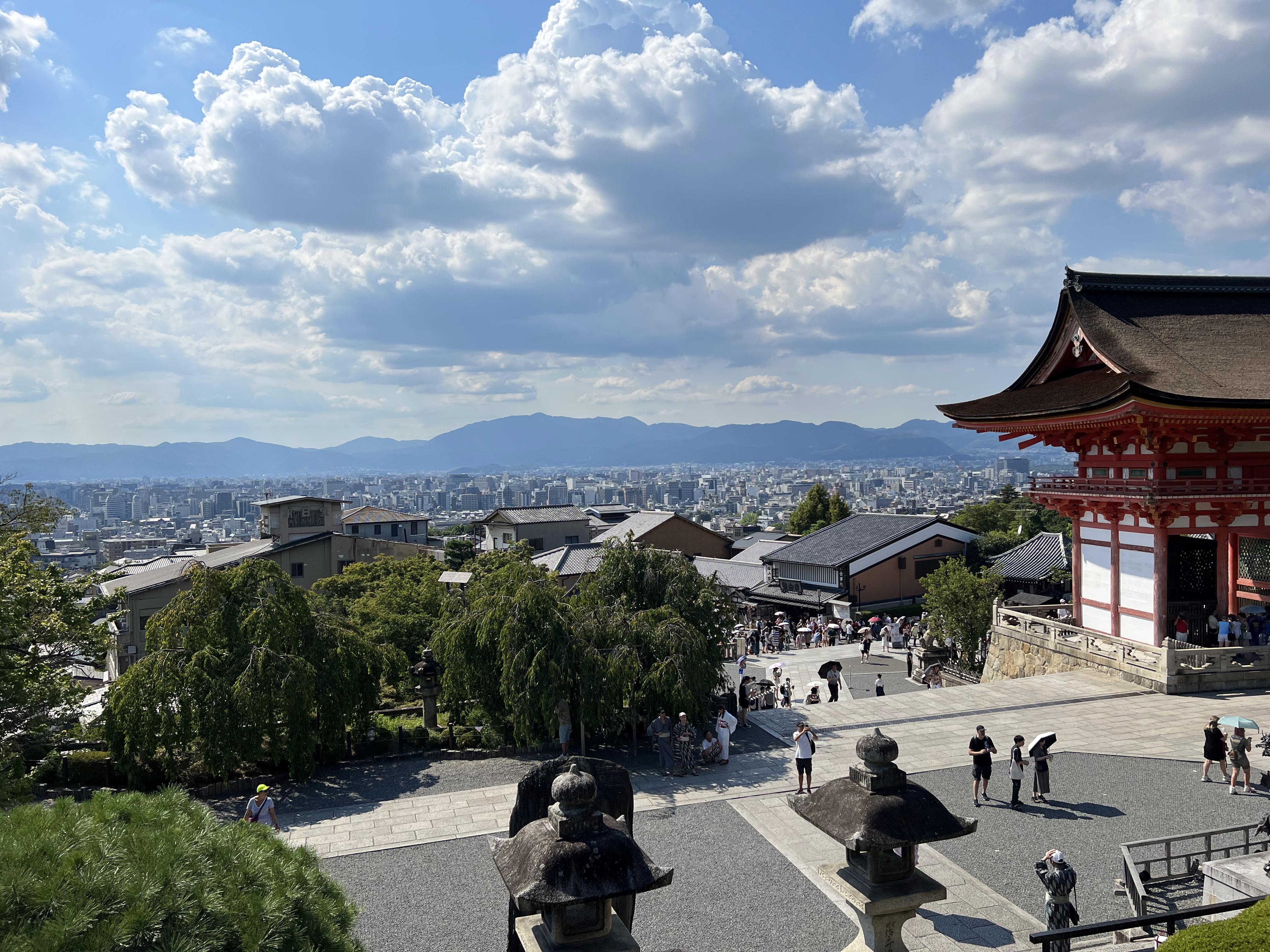 远眺京都
